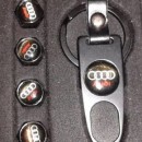 Tampas de valvulas + porta-chaves Audi