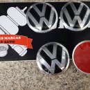 Centros de Jantes Vw metalicos 60mm