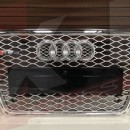 Grelha Audi A4 B8 RS4 2008-2012 cromada