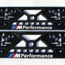 Placa de matricula BMW Performance