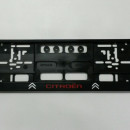 Placa de matricula Citroen