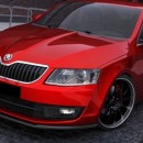 Lip frontal Skoda Octavia 3 2013>