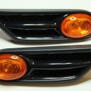 Piscas laterias laranja com grelhas Mini Cooper R56 R57
