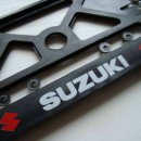 Placa de matricula Suzuki