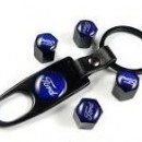 Tampas de valvulas + porta-chaves Ford
