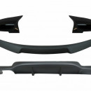 Aileron + Difusor + Espelhos BMW Série 4 Coupe F32 (2013-up) Preto fosco M Performance
