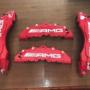 Capas de Travão Mercedes AMG vermelhas