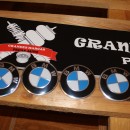 Centros de Jantes BMW em 3D 65mm