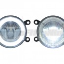 Farois de Nevoeiro Led cromados Opel Astra H OPC