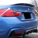 Aileron BMW Serie 4 F32 Look M4 preto brilhante
