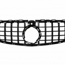 Grelha Mercedes C-Class C63 W205 Sedan S205 T-Modell A205 Cabriolet C205 Coupe (03.2018-2020) com câmara Preta