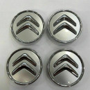 Centros de Jantes Citroen 60mm cinza