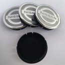 Centros de Jantes Nissan 60/55mm cinza