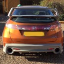 Difusor traseiro Honda Civic FN, FN2, FK
