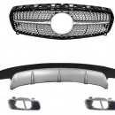 Grelha + difusor Mercedes W117 CLA (2013-up) AMG
