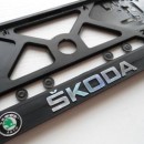 Placa de Matricula Skoda
