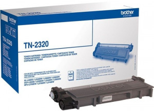 Brother TN-2320, Cartus toner original, Negru, 2600 pagini