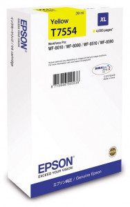 Epson T7554 / C13T755440, Cartus original, Yellow, 4000 pagini