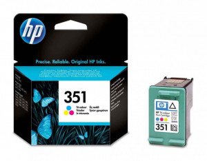 HP 351 / CB337EE, Cartus original, Color, 170 pagini
