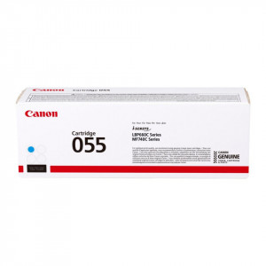 Canon CRG-055C, Cartus toner original, Cyan, 2100 pagini