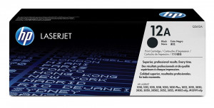 HP 12a / Q2612A, Cartus toner original, Negru, 2000 pagini