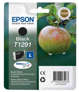 Epson T1291 / C13T12914010, Cartus original, Negru, 380 pagini