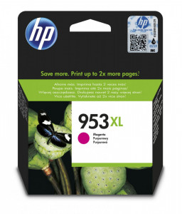 HP 953XL M / F6U17AE, Cartus original, Magenta, 1600 pagini