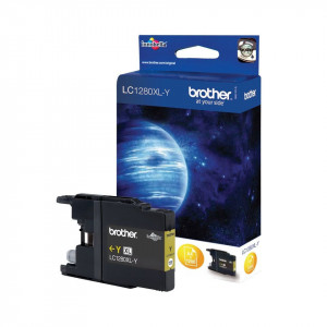 Brother LC1280XL Y, Cartus original, Yellow, 1200 pagini