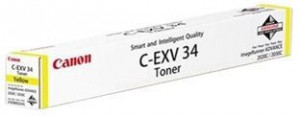Canon C-EXV34Y, Cartus toner original, Yellow, 19000 pagini