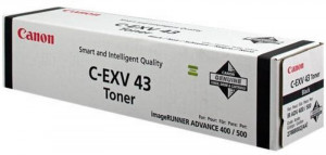 Canon C-EXV43, Cartus toner original, Negru, 15200 pagini