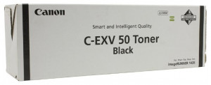 Canon C-EXV50, Cartus toner original, Negru, 17600 pagini