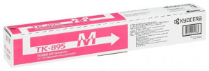 Kyocera TK-895M, Cartus toner original, Magenta, 6000 pagini