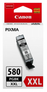 Canon PGI-580XXL BK, Cartus original, Negru, 600 pagini