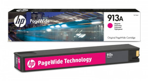HP 913A M / F6T78AE, Cartus original, Magenta, 3000 pagini