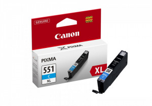 Canon CLI-551XL C, Cartus original, Cyan, 665 pagini