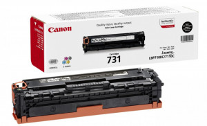 Canon CRG-731BK, Cartus toner original, Negru, 1400 pagini