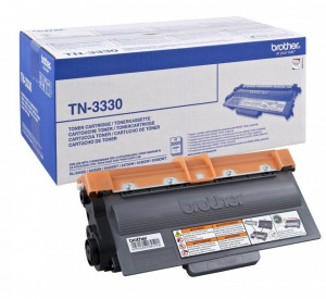 Brother TN-3330, Cartus toner original, Negru, 3000 pagini