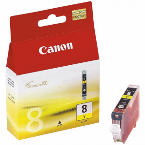 Canon CLI-8Y, Cartus original, Yellow, 420 pagini