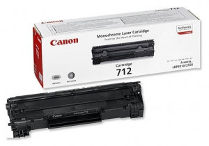 Canon CRG-712, Cartus toner original, Negru, 1500 pagini