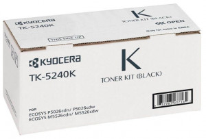 Kyocera TK-5240K, Cartus toner original, Negru, 4000 pagini
