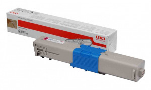 Oki C301M / 44973534, Cartus toner original, Magenta, 1500 pagini