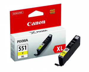 Canon CLI-551XL Y, Cartus original, Yellow, 685 pagini