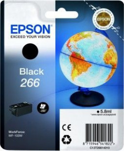 Epson T266 / C13T26614010, Cartus original, Negru, 250 pagini