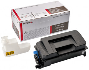 Kyocera TK-3130, Cartus toner compatibil, Negru, 25000 pagini - Integral Germany
