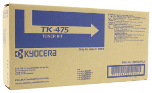 Kyocera TK-475, Cartus toner original, Negru, 15000 pagini