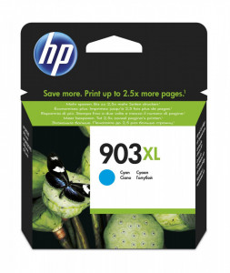 HP 903XL C / T6M03AE, Cartus original, Cyan, 825 pagini