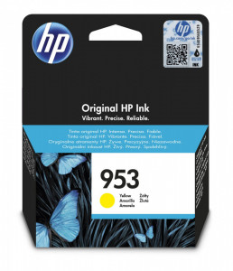 HP 953Y / F6U14AE, Cartus original, Yellow, 700 pagini