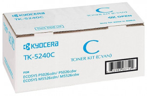 Kyocera TK-5240C, Cartus toner original, Cyan, 3000 pagini