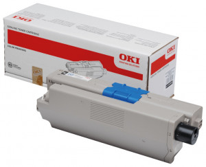 Oki C310BK / 44469803, Cartus toner original, Negru, 3500 pagini