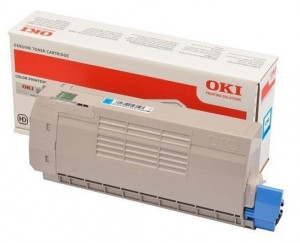 Oki C532C / 46490403, Cartus toner original, Cyan, 1500 pagini